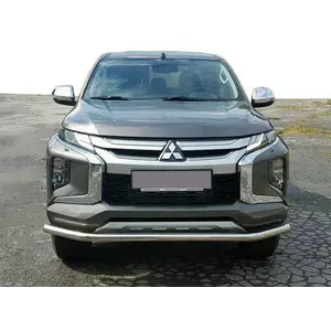 Передній захист ST008 (нерж) для Fiat Fullback 2016-2024 рр Передній захист ST008 (нерж) для Fiat Fullback 2016-2024 рр