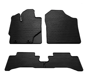 Гумові килимки Hybryd (4 шт, Stingray Premium) для Toyota Yaris 2010-2020 рр Гумові килимки Hybryd (4 шт, Stingray Premium) для Toyota Yaris 2010-2020 рр
