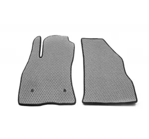 Килимки EVA (сірі, передні) для Fiat Doblo II 2010-2022 рр Килимки EVA (сірі, передні) для Fiat Doblo II 2010-2022 рр