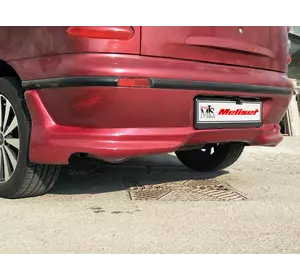 Накладка на задній бампер (Meliset, під покраску) для Fiat Bravo 2008-2024 рр Накладка на задній бампер (Meliset, під покраску) для Fiat Bravo 2008-2024 рр