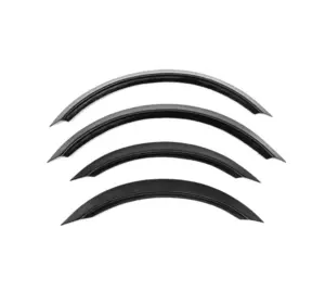 Накладки на арки (4 шт, чорні, ABS-пластик) для Mercedes C-class W202 1993-2001 рр Накладки на арки (4 шт, чорні, ABS-пластик) для Mercedes C-class W202 1993-2001 рр
