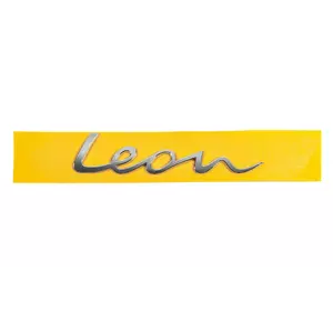 Напис Leon 5FA8536873Q7 (189мм на 40мм) для Seat Leon 2020-2024 рр Напис Leon 5FA8536873Q7 (189мм на 40мм) для Seat Leon 2020-2024 рр