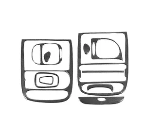 Накладки на панель Карбон для Hyundai H200, H1, Starex 1998-2007 рр Накладки на панель Карбон для Hyundai H200, H1, Starex 1998-2007 рр