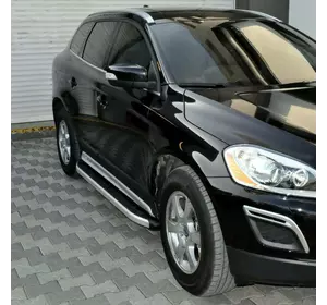 Бокові пороги Fullmond (2 шт., Алюміній) для Volvo XC90 2002-2014 рр Бокові пороги Fullmond (2 шт., Алюміній) для Volvo XC90 2002-2014 рр