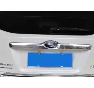 Накладка над номером Libao (нерж) для Subaru XV 2011-2017 рр