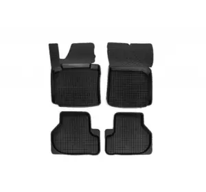 Гумові килимки з бортом (4 шт, Polytep) для Volkswagen Tiguan 2007-2016 рр Гумові килимки з бортом (4 шт, Polytep) для Volkswagen Tiguan 2007-2016 рр
