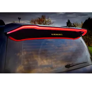 Спойлер FullLed (2016-2024) Чорний колір для Toyota Land Cruiser 200 Спойлер FullLed (2016-2024) Чорний колір для Toyota Land Cruiser 200