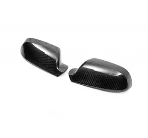 Накладки на дзеркала 2006-2008 (2 шт., карбон) для Ауди A6 C6 рр Накладки на дзеркала 2006-2008 (2 шт., карбон) для Ауди A6 C6 рр