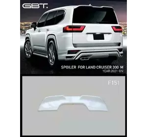 Спойлер Modelista (під фарбування) для Toyota Land Cruiser 300 Спойлер Modelista (під фарбування) для Toyota Land Cruiser 300
