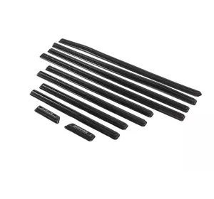 Чорні молдинги в зібраному вигляді (дизайн 2019 р.) для Mercedes G сlass W463 1990-2018рр Чорні молдинги в зібраному вигляді (дизайн 2019 р.) для Mercedes G сlass W463 1990-2018рр