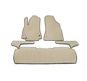 Килимки EVA (бежеві) Передні -2024 задні на пороги (5 шт) для Citroen Berlingo 2008-2018 рр Килимки EVA (бежеві) Передні -2024 задні на пороги (5 шт) для Citroen Berlingo 2008-2018 рр