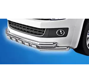 Передній вус ST015 (нерж) для Volkswagen T5 Multivan 2003-2010 рр Передній вус ST015 (нерж) для Volkswagen T5 Multivan 2003-2010 рр