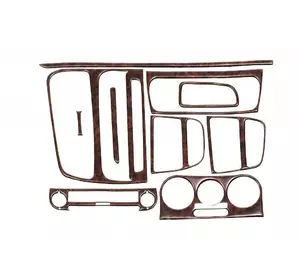 Накладки на панель Дерево для Fiat Linea 2006-2018 рр Накладки на панель Дерево для Fiat Linea 2006-2018 рр