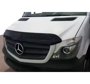 Дефлектор капота 2013-2024 (V2, EuroCap) для Mercedes Sprinter W906 рр Дефлектор капота 2013-2024 (V2, EuroCap) для Mercedes Sprinter W906 рр