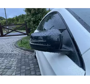 Накладки на дзеркала BMW-Style (2 шт) для Mercedes CLA C117 2013-2019рр