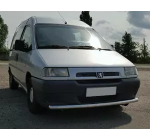 Передній захист ST008 (нерж) 60 мм для Fiat Scudo 1996-2007 років Передній захист ST008 (нерж) 60 мм для Fiat Scudo 1996-2007 років