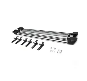 Бокові пороги Silver (2 шт) для Jeep Wrangler 2007-2017рр Бокові пороги Silver (2 шт) для Jeep Wrangler 2007-2017рр