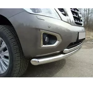 Передній захист ST014 (нерж) для Toyota Rav 4 2013-2018 рр Передній захист ST014 (нерж) для Toyota Rav 4 2013-2018 рр