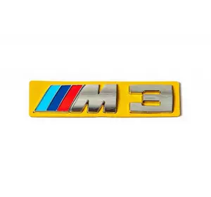 Емблема M3 (120мм на 27мм) для BMW 3 серія E-46 1998-2006 рр