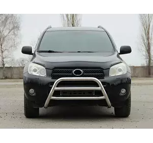 Кенгурятник WT022 (нерж) для Toyota Rav 4 2006-2013 років