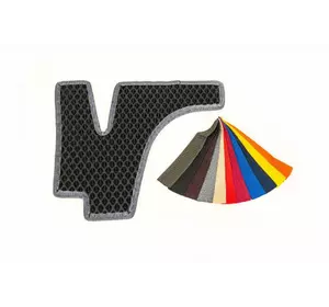 Поліуретанові килимки на пороги (3 шт, EVA, чорні) для Mercedes Sprinter W901-905 1995-2006 рр Поліуретанові килимки на пороги (3 шт, EVA, чорні) для Mercedes Sprinter W901-905 1995-2006 рр