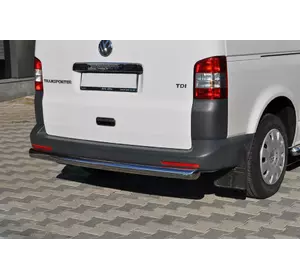 Задня дуга AK002 (нерж) для Volkswagen T5 Multivan 2003-2010 рр Задня дуга AK002 (нерж) для Volkswagen T5 Multivan 2003-2010 рр
