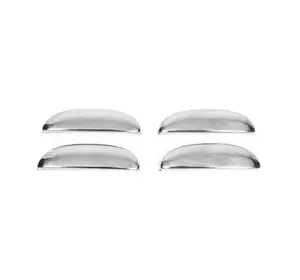 Накладки на ручки (4 шт., нерж.) для Fiat Albea 2002-2024 рр Накладки на ручки (4 шт., нерж.) для Fiat Albea 2002-2024 рр