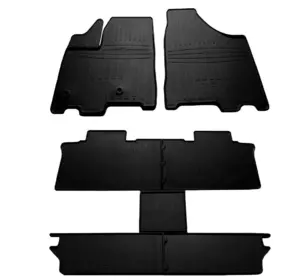 Гумові килимки 6 місць (3 ряди, Stingray Premium) для Toyota Sienna 2010-2020 рр Гумові килимки 6 місць (3 ряди, Stingray Premium) для Toyota Sienna 2010-2020 рр
