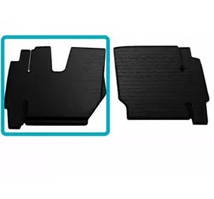Гумові килимки AD/AT (передній лівий) (1 шт, Stingray Premium) для Iveco Trakker 2013-2024 рр Гумові килимки AD/AT (передній лівий) (1 шт, Stingray Premium) для Iveco Trakker 2013-2024 рр