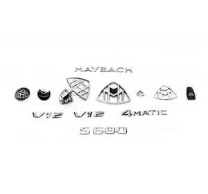 Комплект емблем Maybach для Тюнінг Mercedes Комплект емблем Maybach для Тюнінг Mercedes