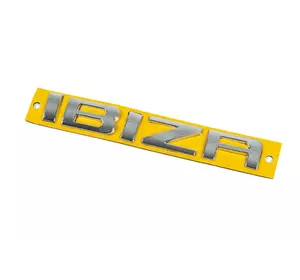 Напис Ibiza (125 мм на 18мм) для Seat Ibiza 2010-2017 рр