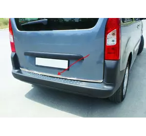 Кромка багажника (нерж.) для Citroen Berlingo 2008-2018 рр Кромка багажника (нерж.) для Citroen Berlingo 2008-2018 рр