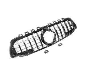 Передня решітка GT (з місцем під камеру) для Mercedes A-сlass W177 2018-2024 рр Передня решітка GT (з місцем під камеру) для Mercedes A-сlass W177 2018-2024 рр