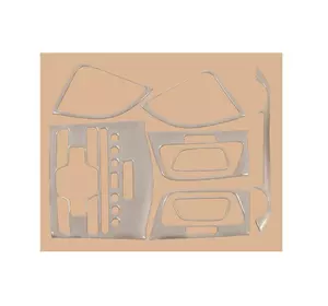 Декор на панель Алюміній для Honda CRV 2012-2016 рр