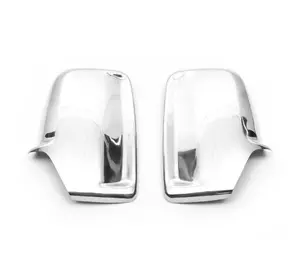 Накладки на дзеркала (2 шт) Хромований пластик для Mercedes Sprinter W906 2006-2018 рр Накладки на дзеркала (2 шт) Хромований пластик для Mercedes Sprinter W906 2006-2018 рр