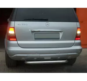 Задня дуга AK006 (нерж.) для Mercedes ML W163 Задня дуга AK006 (нерж.) для Mercedes ML W163