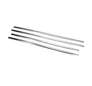 Нижні молдинги стекол (нерж) Carmos - Турецька сталь для Fiat Tipo Cross Нижні молдинги стекол (нерж) Carmos - Турецька сталь для Fiat Tipo Cross