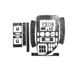 Накладки на панель Meric (1996-1999) Титан для Mercedes Vito W638 років Накладки на панель Meric (1996-1999) Титан для Mercedes Vito W638 років