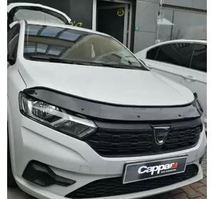 Дефлектор капота (Eurocap) для Dacia Sandero 2021-2024 рр