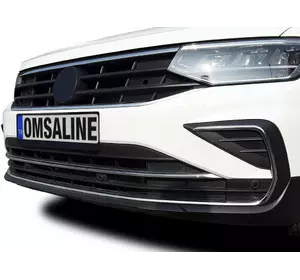 Накладки на протитуманки 2020-2024 (4 шт, нерж) для Volkswagen Tiguan Накладки на протитуманки 2020-2024 (4 шт, нерж) для Volkswagen Tiguan