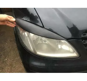 Вії прямі (чорний мат) для Mercedes Viano 2004-2015 рр Вії прямі (чорний мат) для Mercedes Viano 2004-2015 рр