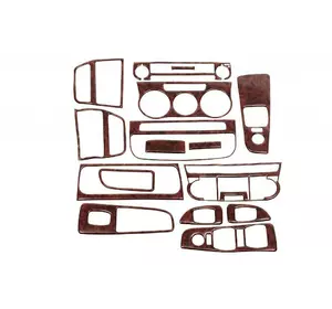 Декор на панель Титан для Fiat Punto Grande/EVO 2006-2018 рр Декор на панель Титан для Fiat Punto Grande/EVO 2006-2018 рр