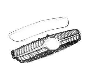 Передня решітка 2014-2018 (Diamond Silver) для Mercedes CLS C218 рр Передня решітка 2014-2018 (Diamond Silver) для Mercedes CLS C218 рр