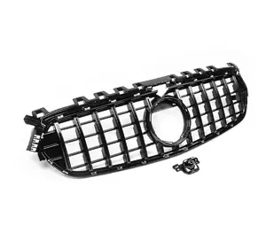 Передня решітка GT (без місця під камеру) для Mercedes B-class W247 2019-2024 рр Передня решітка GT (без місця під камеру) для Mercedes B-class W247 2019-2024 рр