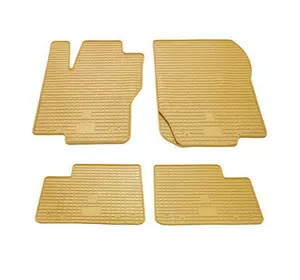Бежеві килимки (4 шт, Stingray Premium) для Mercedes GLE/ML сlass W166 Бежеві килимки (4 шт, Stingray Premium) для Mercedes GLE/ML сlass W166
