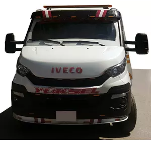 Козирьок на лобове скло V1 (чорний глянець, 5мм) для Iveco Daily 2014-2024 рр Козирьок на лобове скло V1 (чорний глянець, 5мм) для Iveco Daily 2014-2024 рр