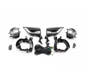 Протитуманки LED з кронтшейнами (2 шт., 2017-2024) для Toyota Land Cruiser Prado 150 Протитуманки LED з кронтшейнами (2 шт., 2017-2024) для Toyota Land Cruiser Prado 150