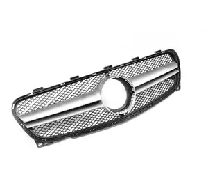 Передня решітка AMG Silver (2017-2019) для Mercedes GLA X156 рр Передня решітка AMG Silver (2017-2019) для Mercedes GLA X156 рр