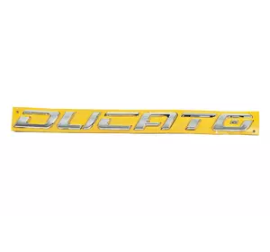 Напис Ducato 1375586080 (380мм на 30мм) для Fiat Ducato 2006-2024 та 2014-2024 рр