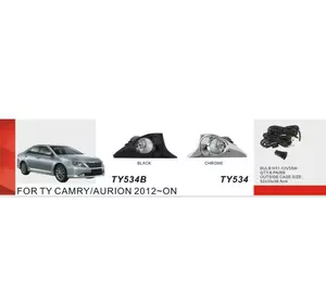 Протитуманки EU-type 2011-2014 (2 шт, галогенні) для Toyota Camry рр